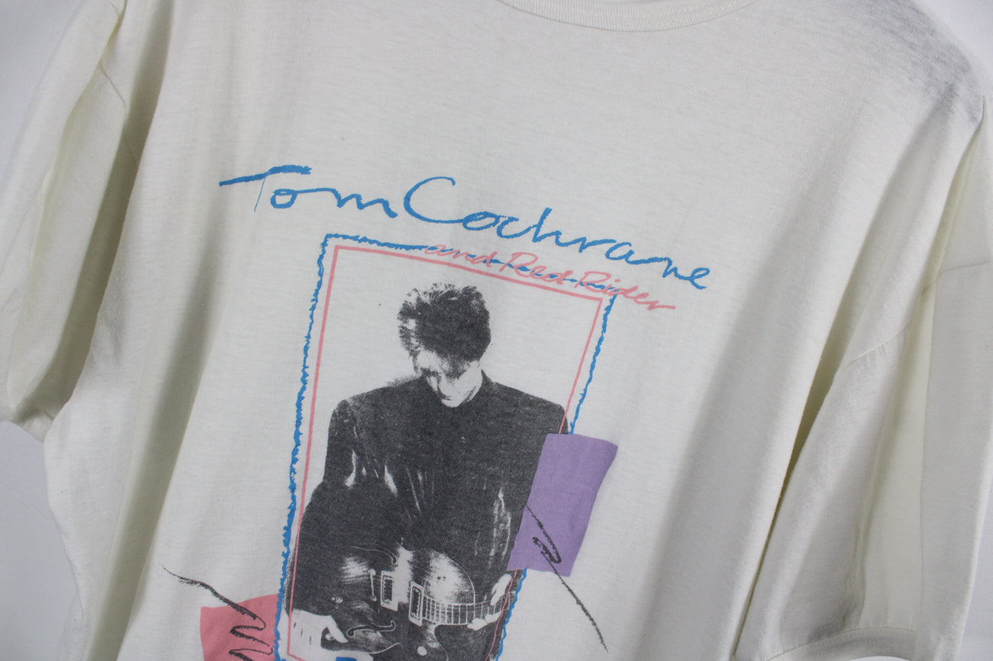 Tom Cochrane T-Shirt / Country Music / Vintage 80 / 90s Rock And Roll Band Tee / Rock & Roll Music Album Art / Western Cowboy Style