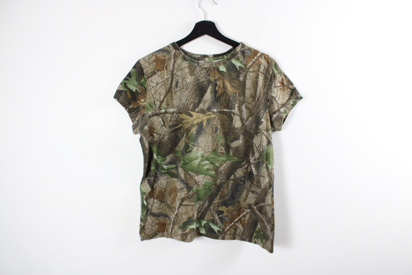 Realtree T-Shirt / Vintage 90s Camouflage Hunting Tee Shirt / Hunter Clothing