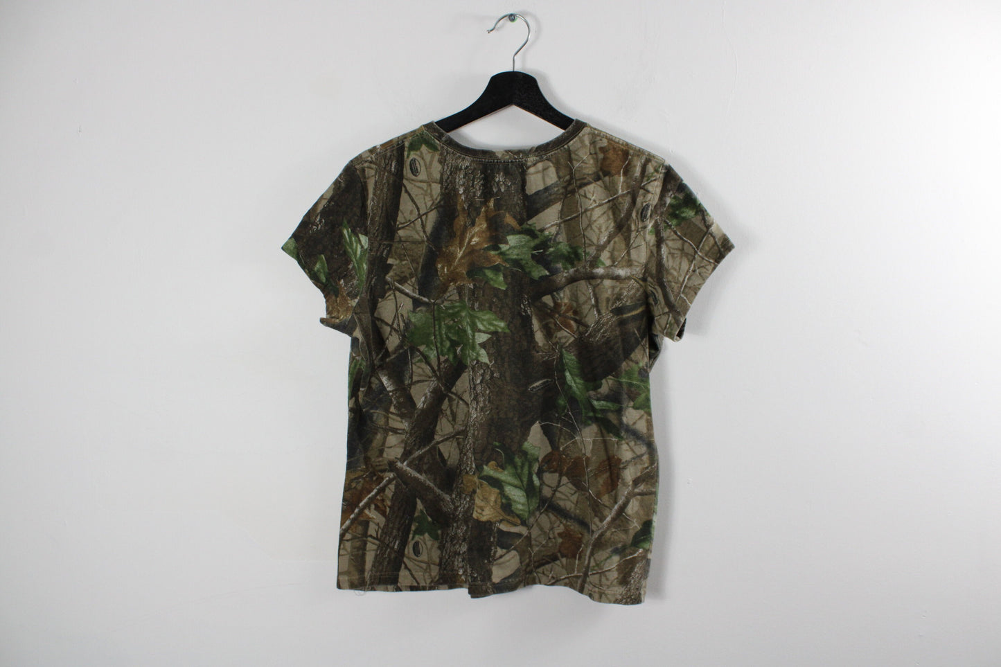 Realtree T-Shirt / Vintage 90s Camouflage Hunting Tee Shirt / Hunter Clothing