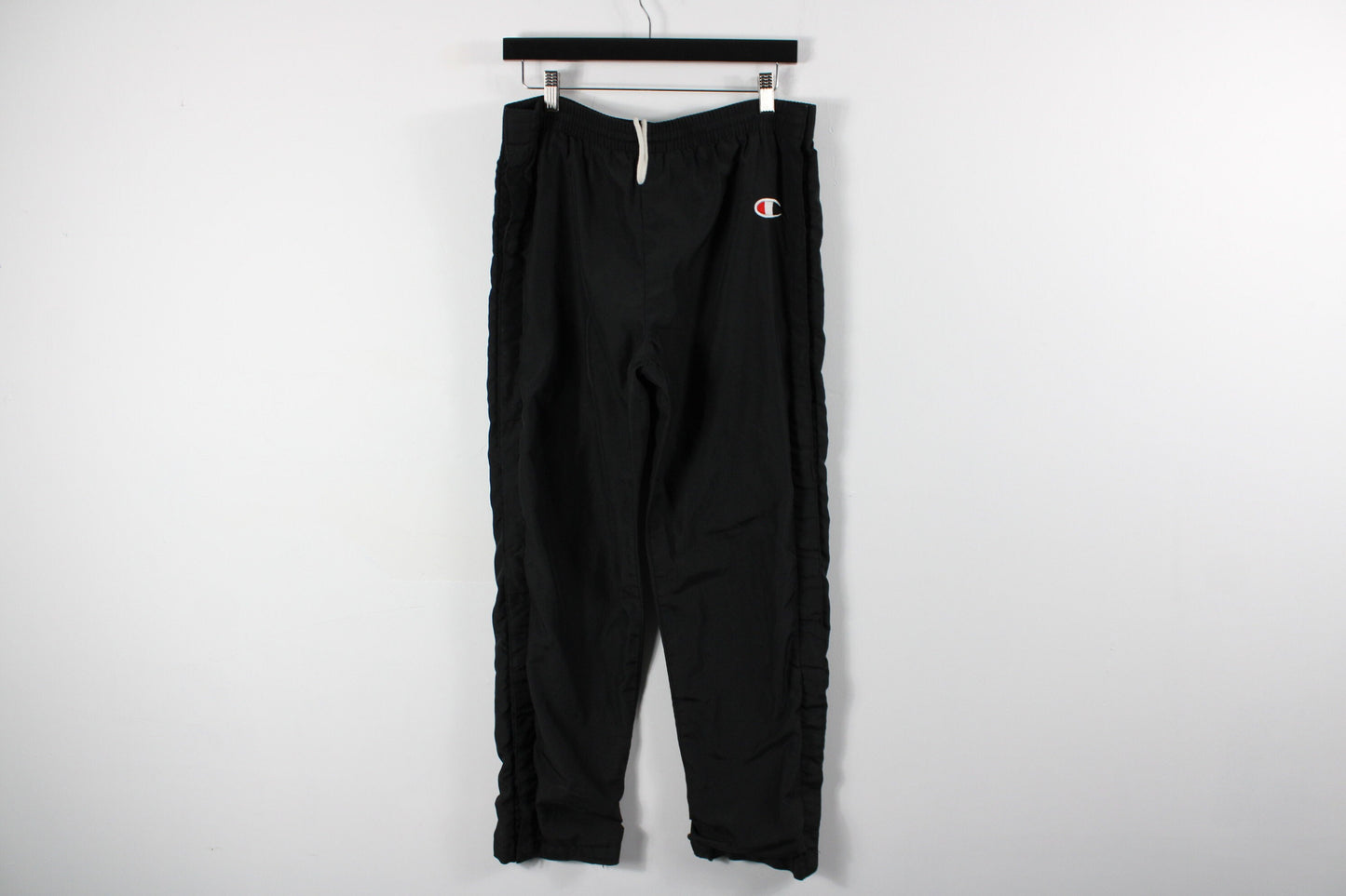 Tear-Away Track-Pants / Windbreaker Tearaways Style Joggers / 90s Champion / Streetwear / Vintage Hip Hop Clothing