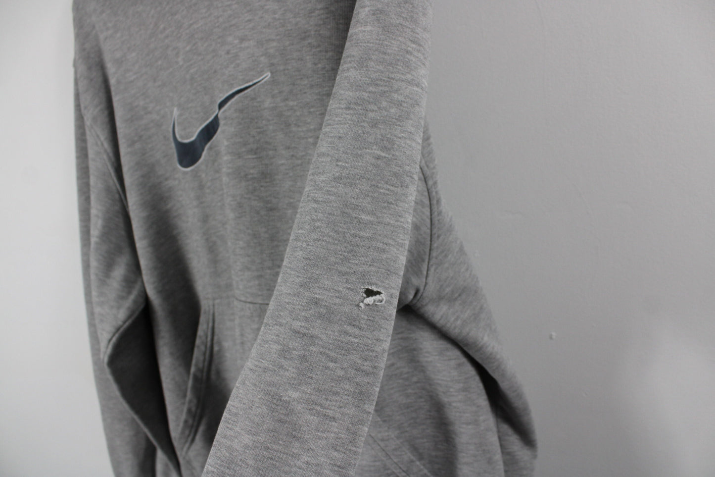 Nike USA Sweater / Vintage Swoosh Logo Hoodie Sweatshirt / 90s Hip-Hop Hoody / Streetwear Clothing