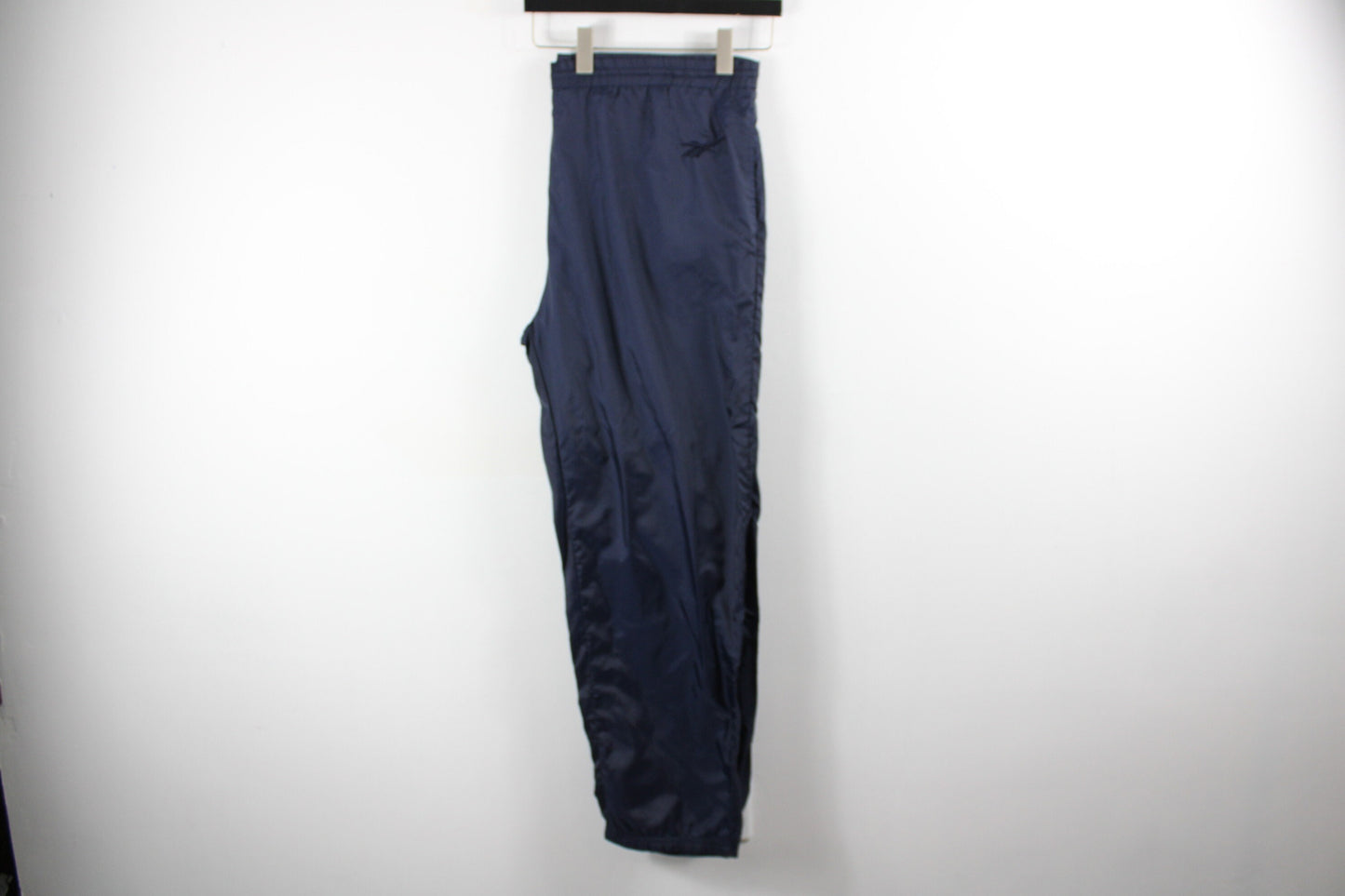 Reebok Track Pants / Windbreaker Style Joggers / 90s Streetwear / Vintage Hip Hop Clothing