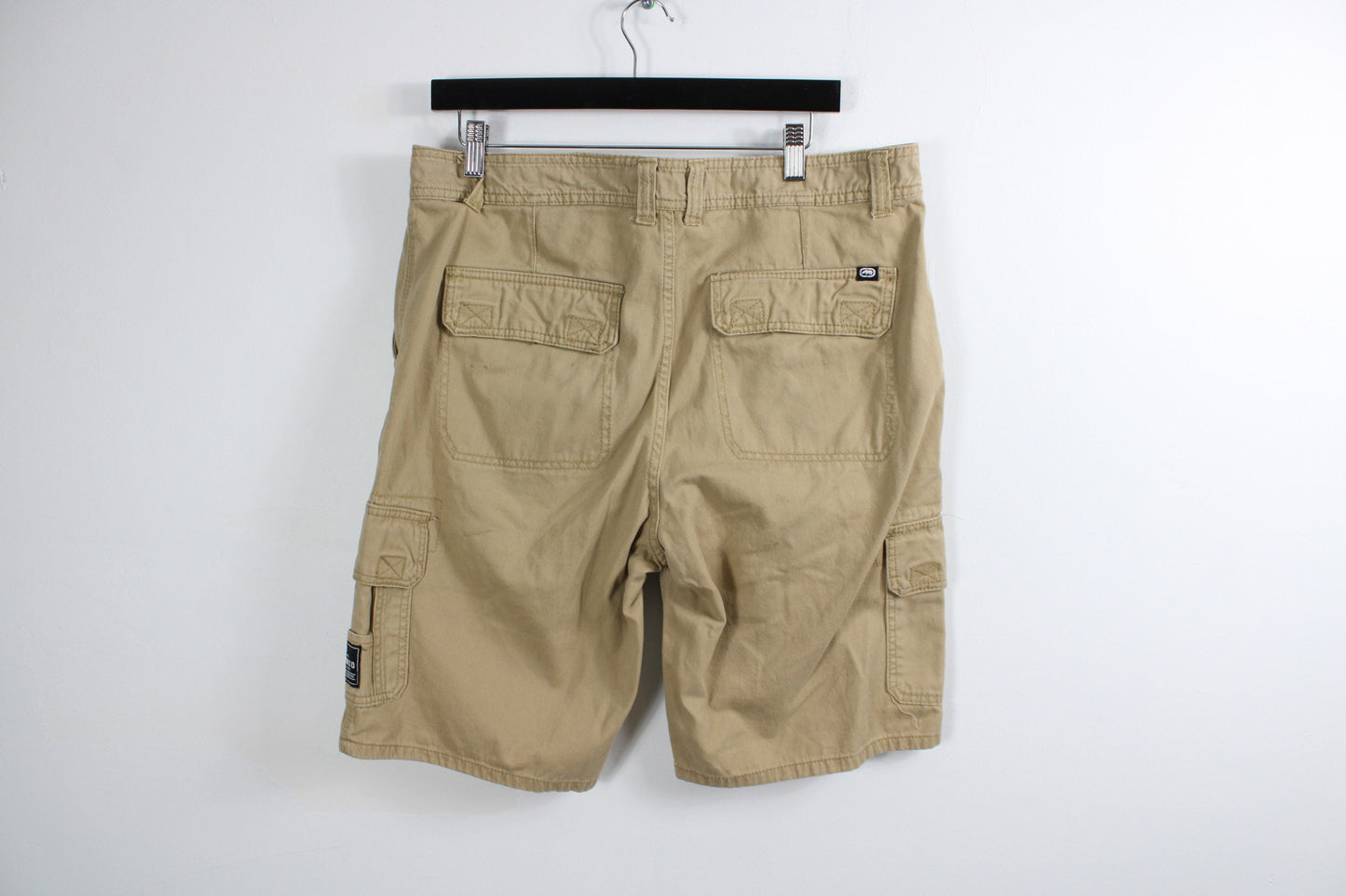 Ecko Jean Shorts / 90s Vintage Cargo Trunks Streetwear / Hip Hop Clothing / Size 34