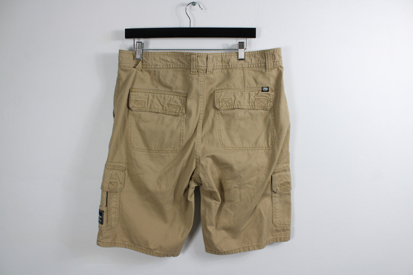 Ecko Jean Shorts / 90s Vintage Cargo Trunks Streetwear / Hip Hop Clothing / Size 34