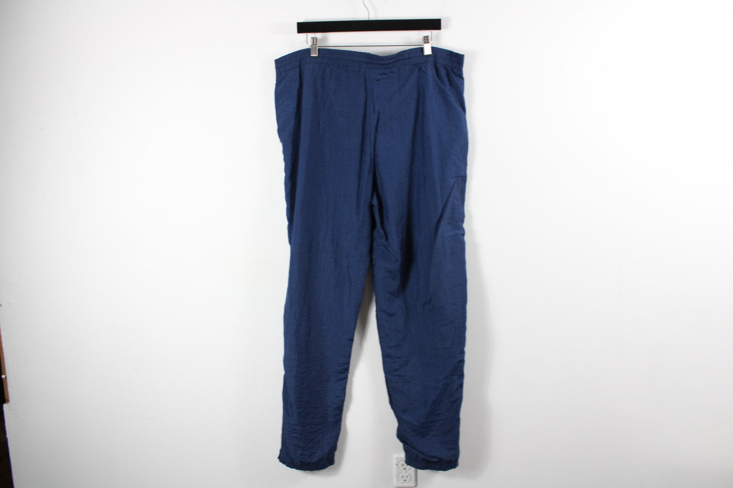 Reebok Track Pants / Windbreaker Style Joggers / 90s Streetwear / Vintage Hip Hop Clothing