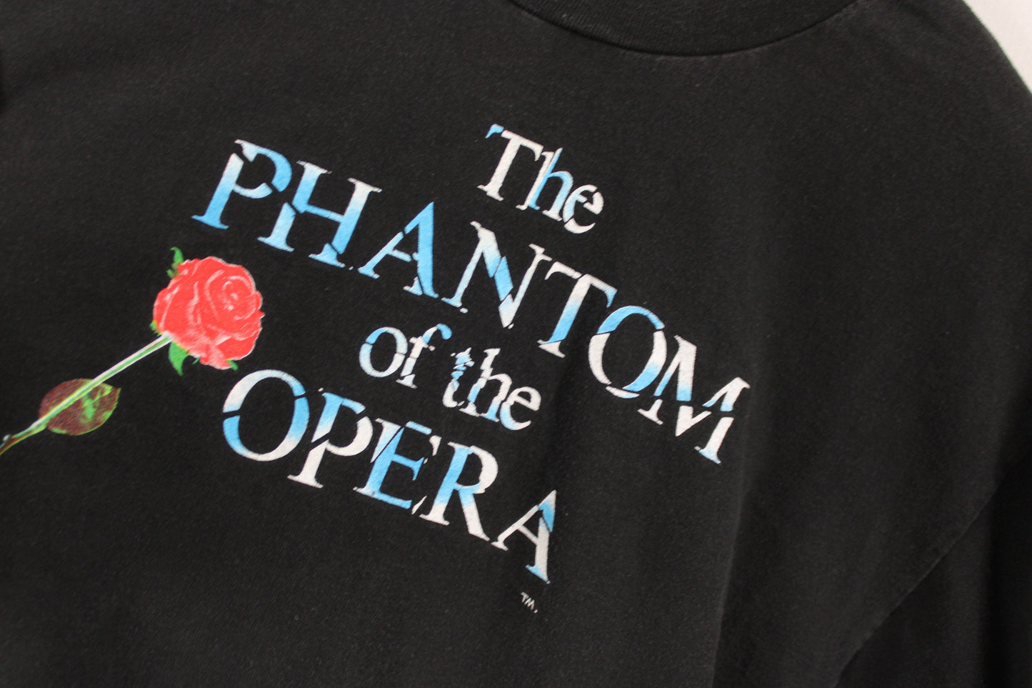 Phantom-Of-The-Opera T-Shirt / Vintage Graphic Tee Shirt / 90s Clothing