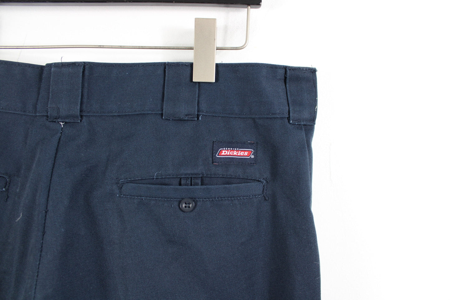 Carpenter Pants / Vintage Dickies Construction Workwear Studio Cargo Utility Trousers / 90s Streetwear Jeans / 36x30