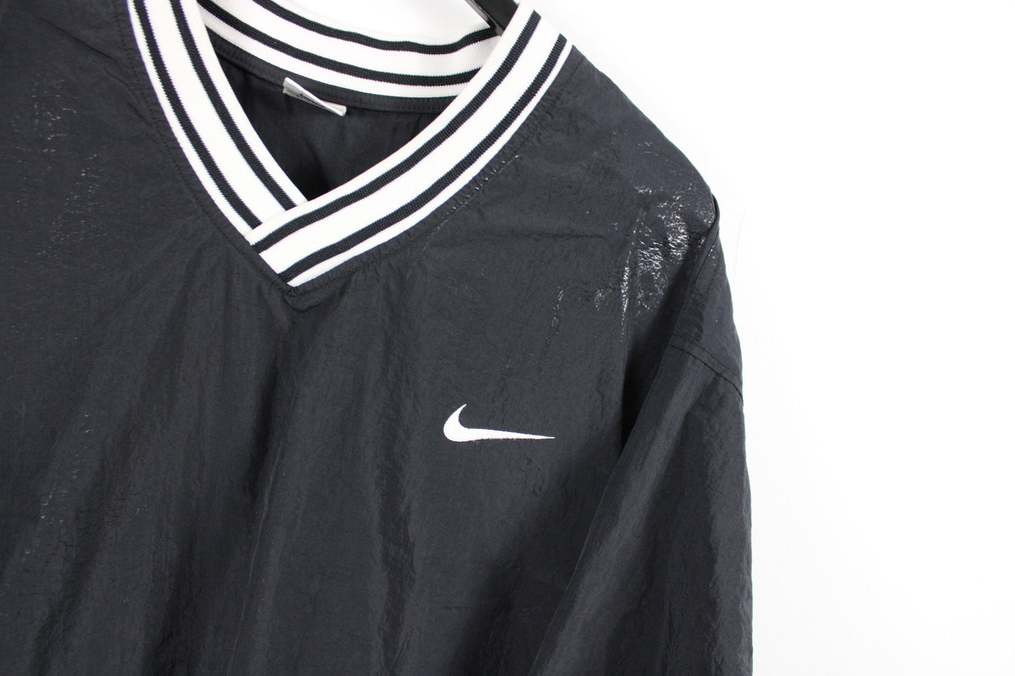 Nike Anorak-Jacket / Vintage 90s Outerwear Shell Wind-Breaker Coat
