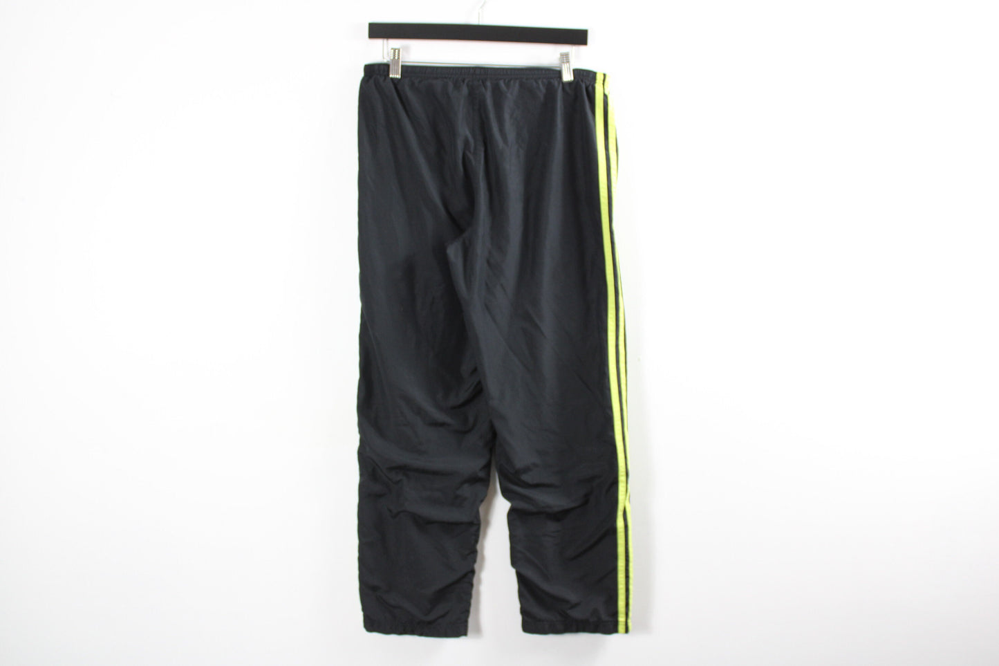 Adidas Track Pants / Windbreaker Tearaways Style Joggers / 90s Streetwear / Vintage Hip Hop Clothing