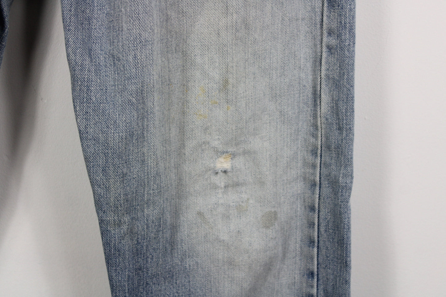 Levis 505 Jeans / Vintage Levi's Blue Denim Trouser / 1980s - 1990s Clothing / 34x30