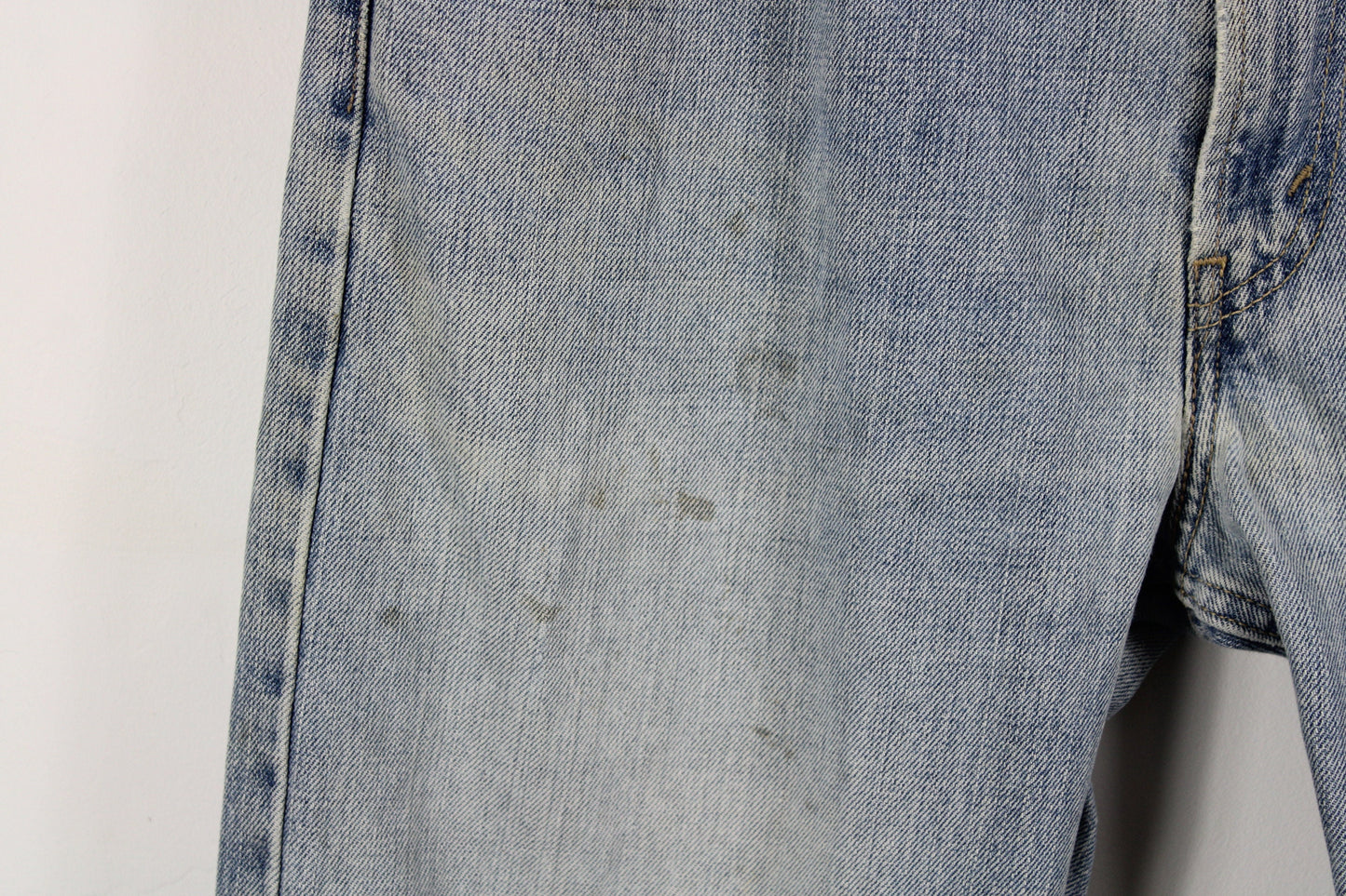 Levis 505 Jeans / Vintage Levi's Blue Denim Trouser / 1980s - 1990s Clothing / 34x30