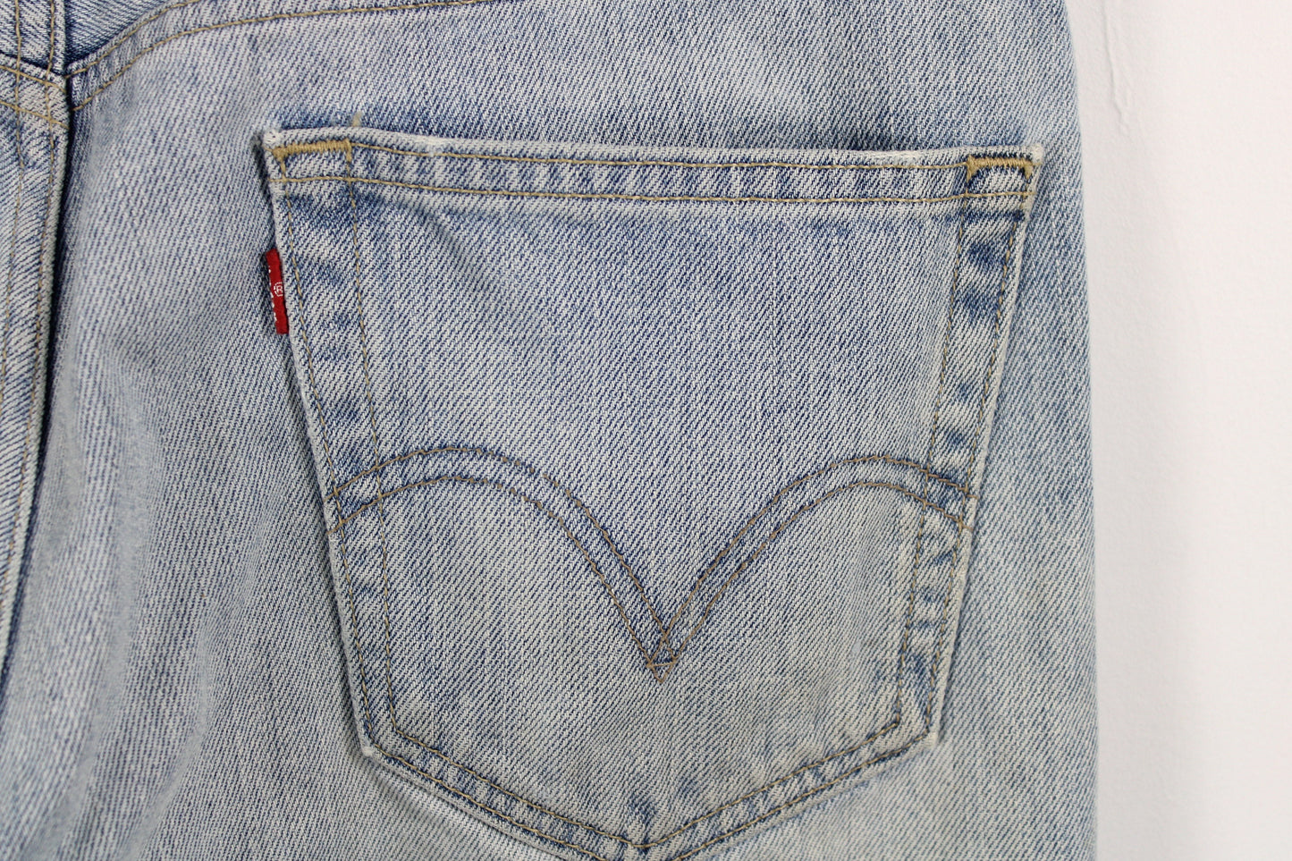 Levis 505 Jeans / Vintage Levi's Blue Denim Trouser / 1980s - 1990s Clothing / 34x30