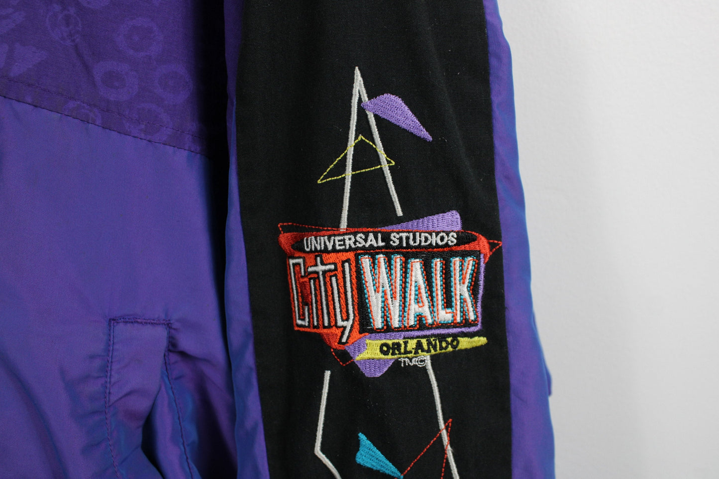 Universal-Studios Jacket / Vintage Windbreaker Ski Coat / 90s Hip-Hop Clothing / Streetwear