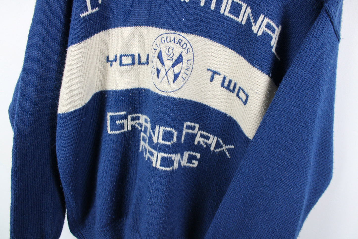 F1 Racing Sweater / Vintage Grand-Prix Formula One Le Mans Sweat-Shirt / 1999 / 2000s / Y2k Motor Sports Graphic