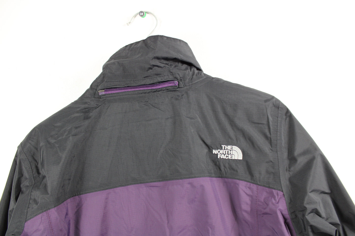 North-Face Jacket / Purple Shell Coat With Fleece Liner / 90s Vintage Hip-Hop Clothing / Streetwear / Women's TNF