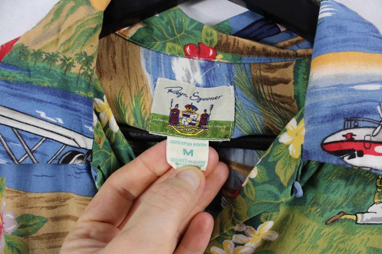 Hawaiian Dinner-Jacket / Vintage 90s Button-Up Shirt / Summer Fashion