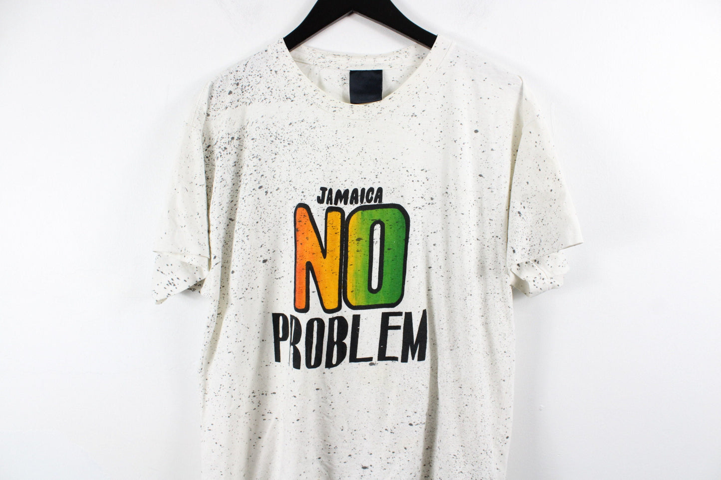 Jamaica Shirt / Vintage Souvenir T-Shirt / 90s Graphic Tee / Size Large