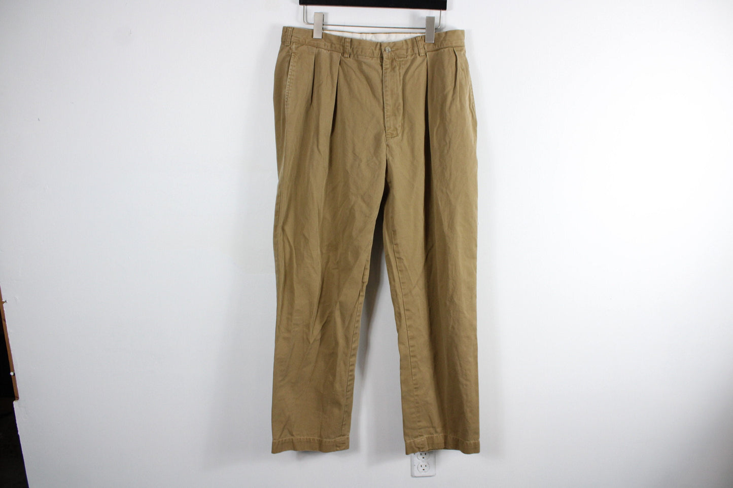 Vintage Polo-Chino Pants / Ralph Lauren Trouser / 90s / 80s Clothing / 36 x 32