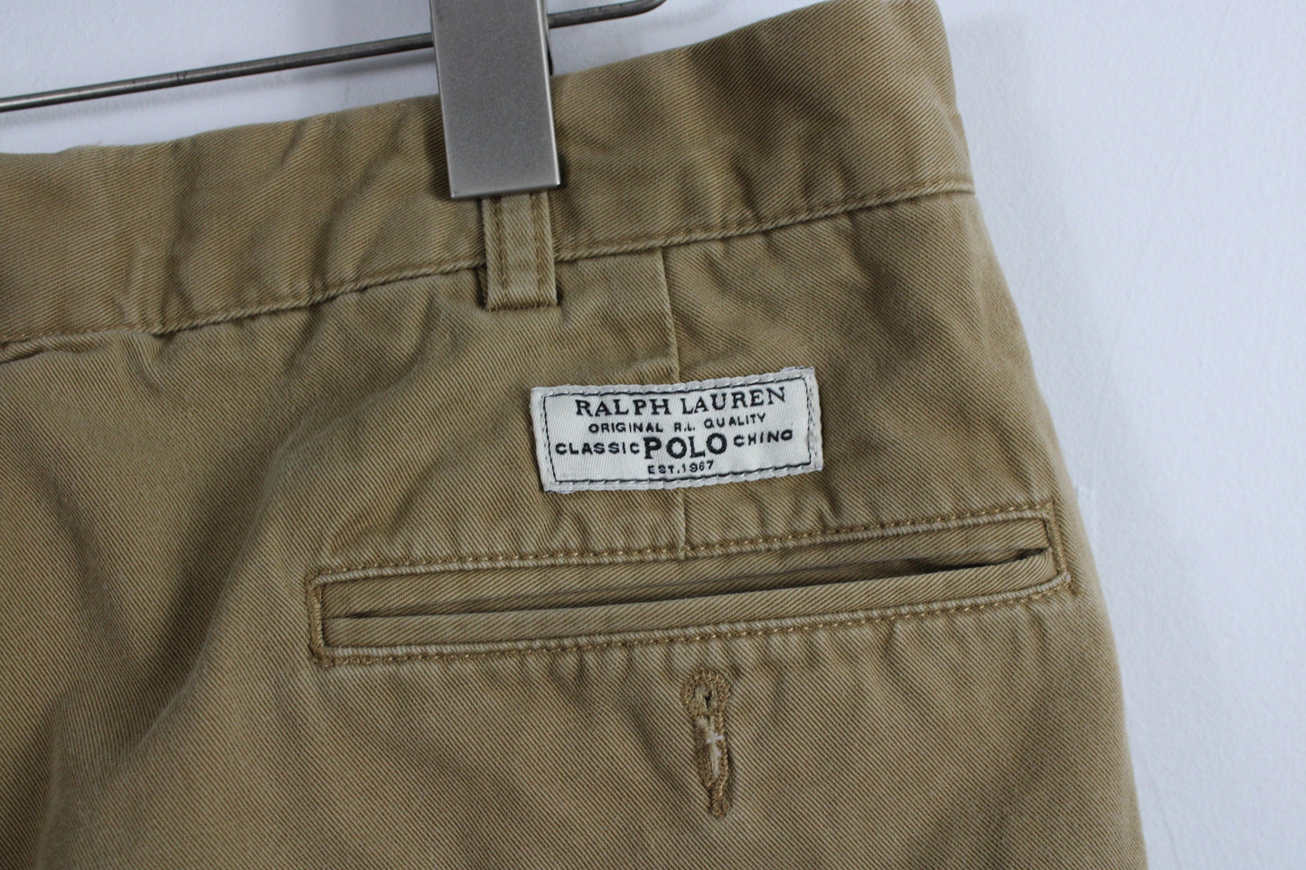 Vintage Polo-Chino Pants / Ralph Lauren Trouser / 90s / 80s Clothing / 36 x 32