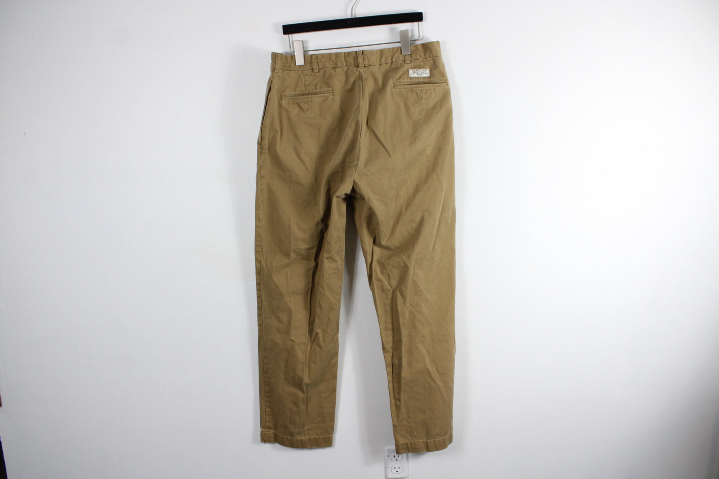 Vintage Polo-Chino Pants / Ralph Lauren Trouser / 90s / 80s Clothing / 36 x 32