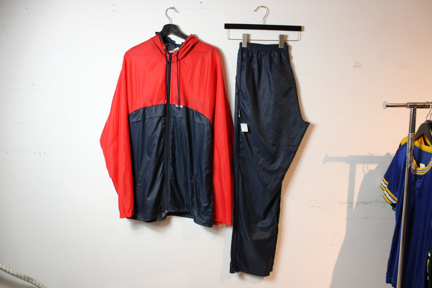 K-Way Jacket / Vintage Windbreaker Coat And Pants / Anorak Windbreaker Track Suit / Polar Wear / y2k Hip Hop Clothing / Streetwear