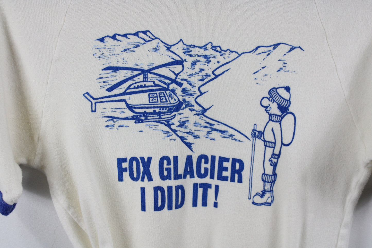 Vintage Fox Glacier Ringer T-Shirt / 70s-80s Classic Tee Shirt