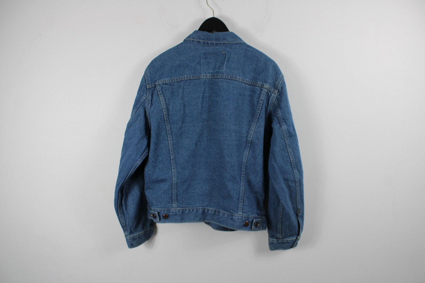 Vintage levi's jacket / levis denim bomber jean coat / 90's / 2000's clothing