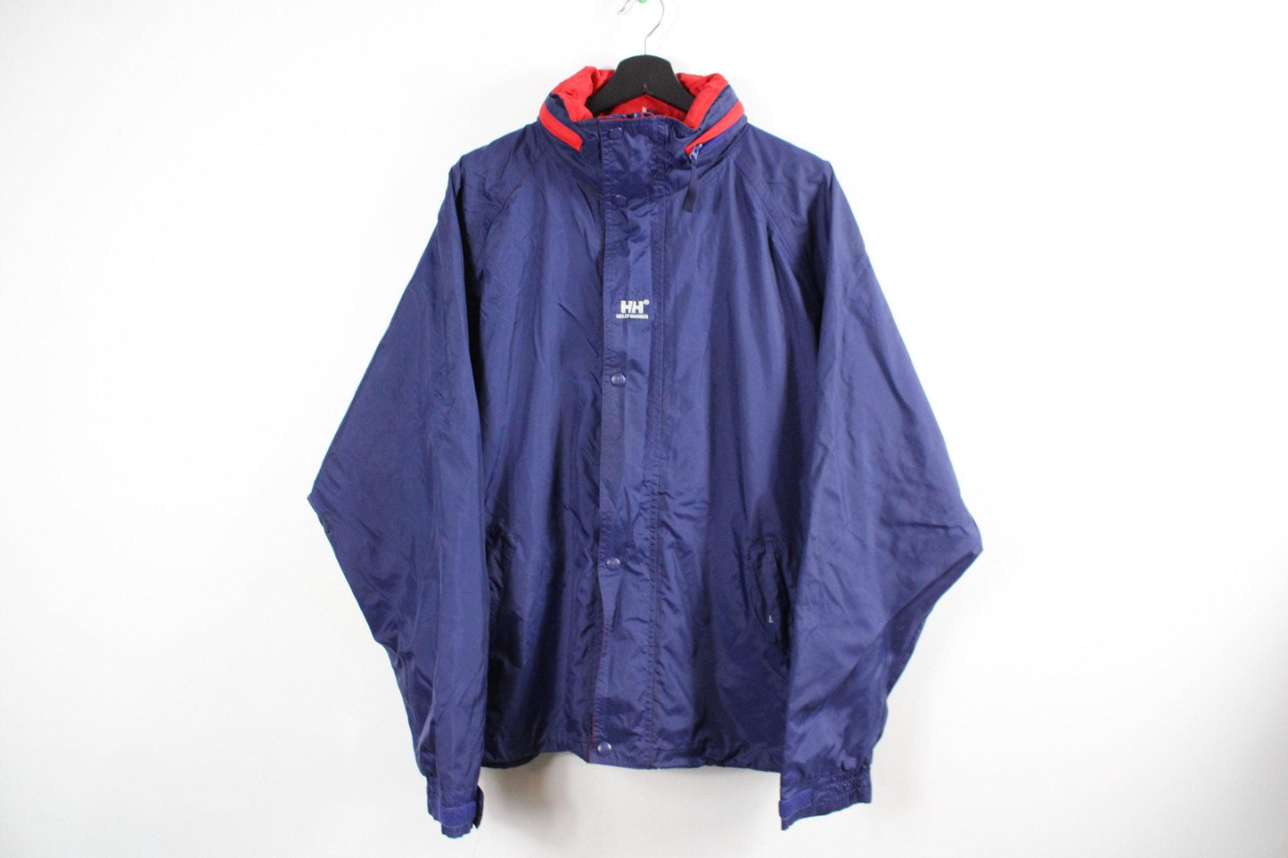 Helly-hansen jacket / vintage 90s american workwear graphic