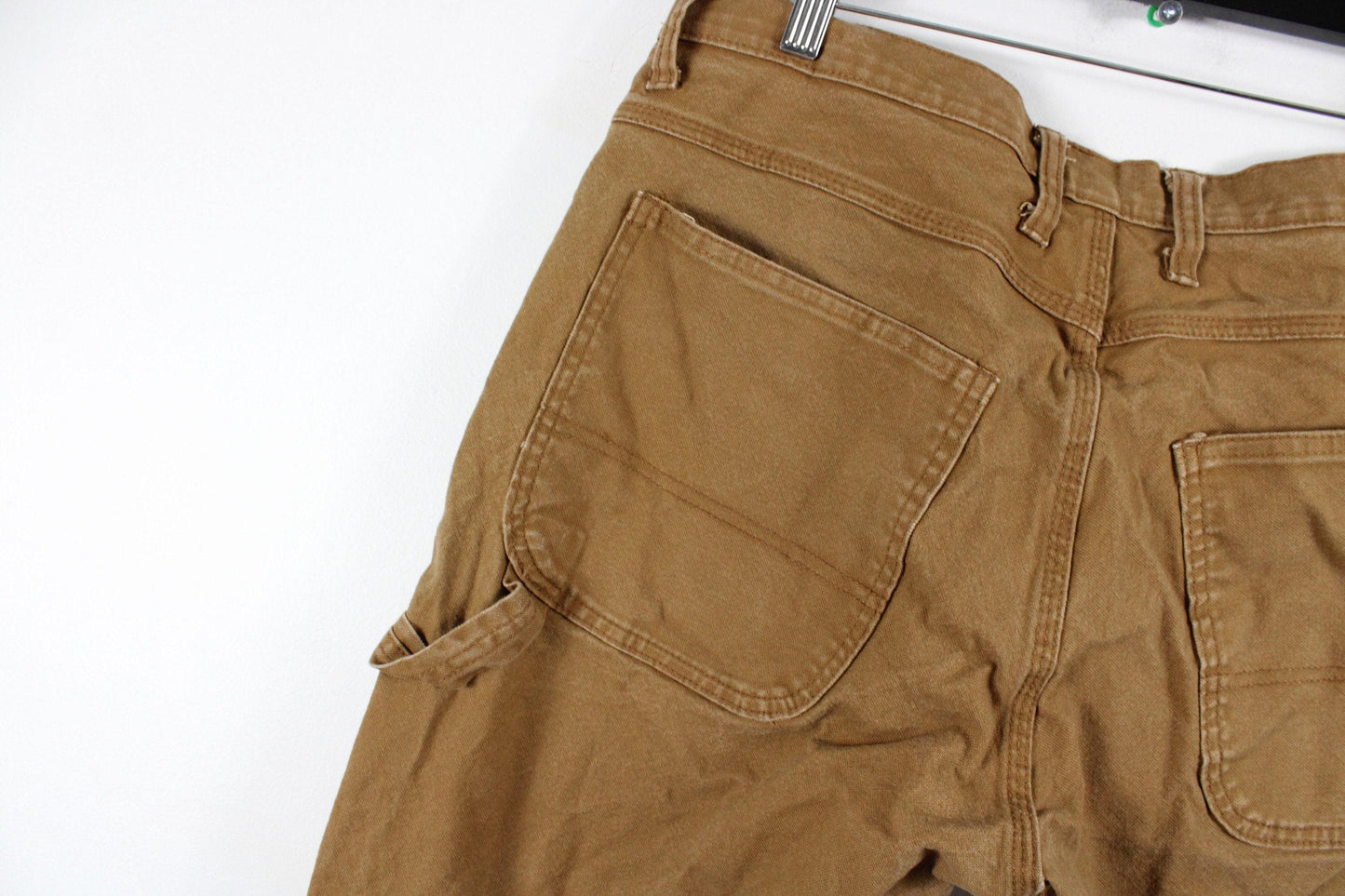 Carpenter pants / vintage dickies construction workwear studio cargo utility trousers / 90s streetwear jeans / 32x34