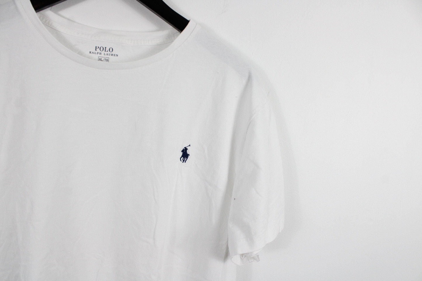 Ralph-lauren polo t-shirt / 90s vintage tee shirt/ hip hop clothing / streetwear