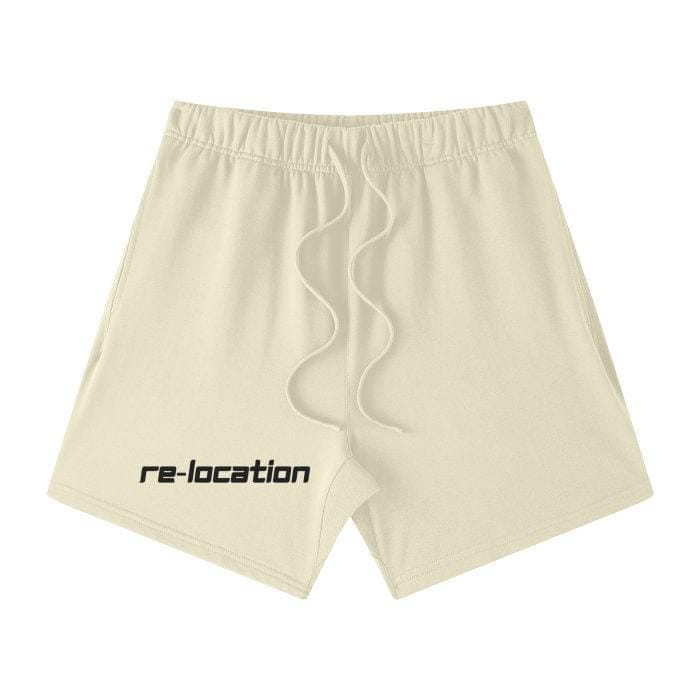 Relocation heavy cotton trunks - beige (425 gsm)