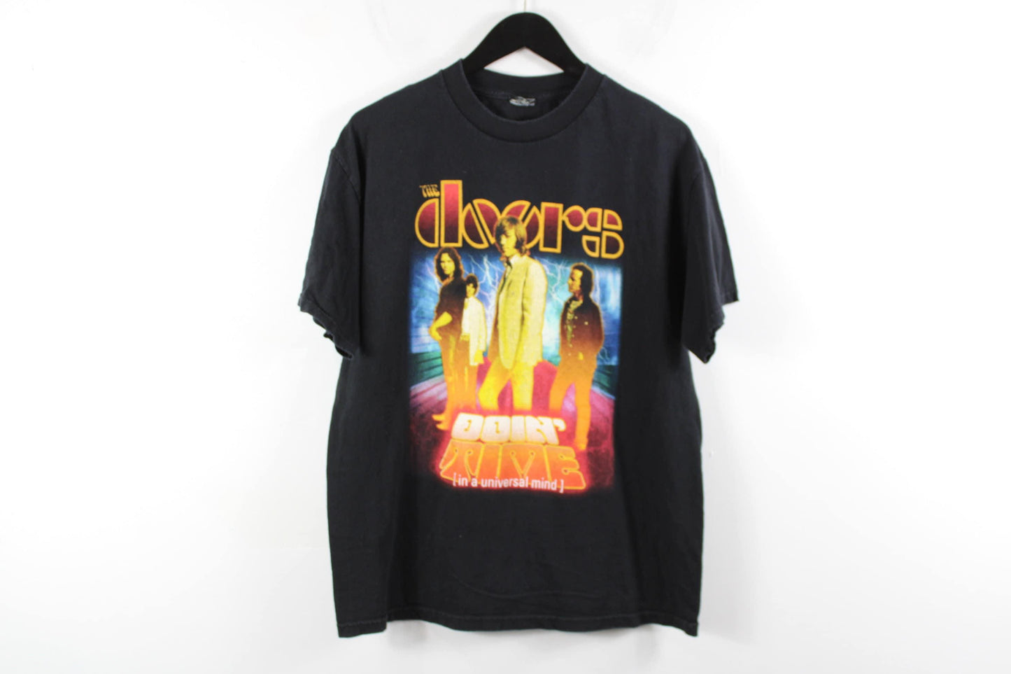 Vintage y2k the doors doin' time band t-shirt graphic tee