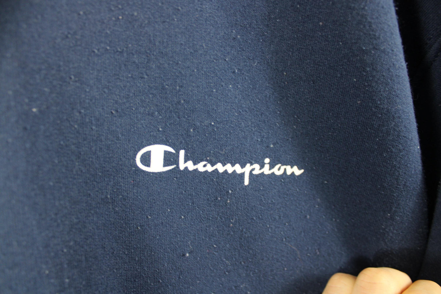 Champion Logo Sweater | Vintage 90s Crewneck Pullover | Size M/L