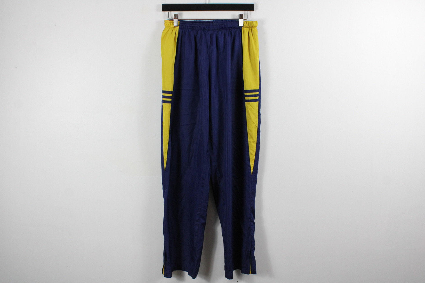 Windbreaker parachute pants / vintage rave tearaways style joggers track pants / 90s streetwear / vintage hip hop clothing