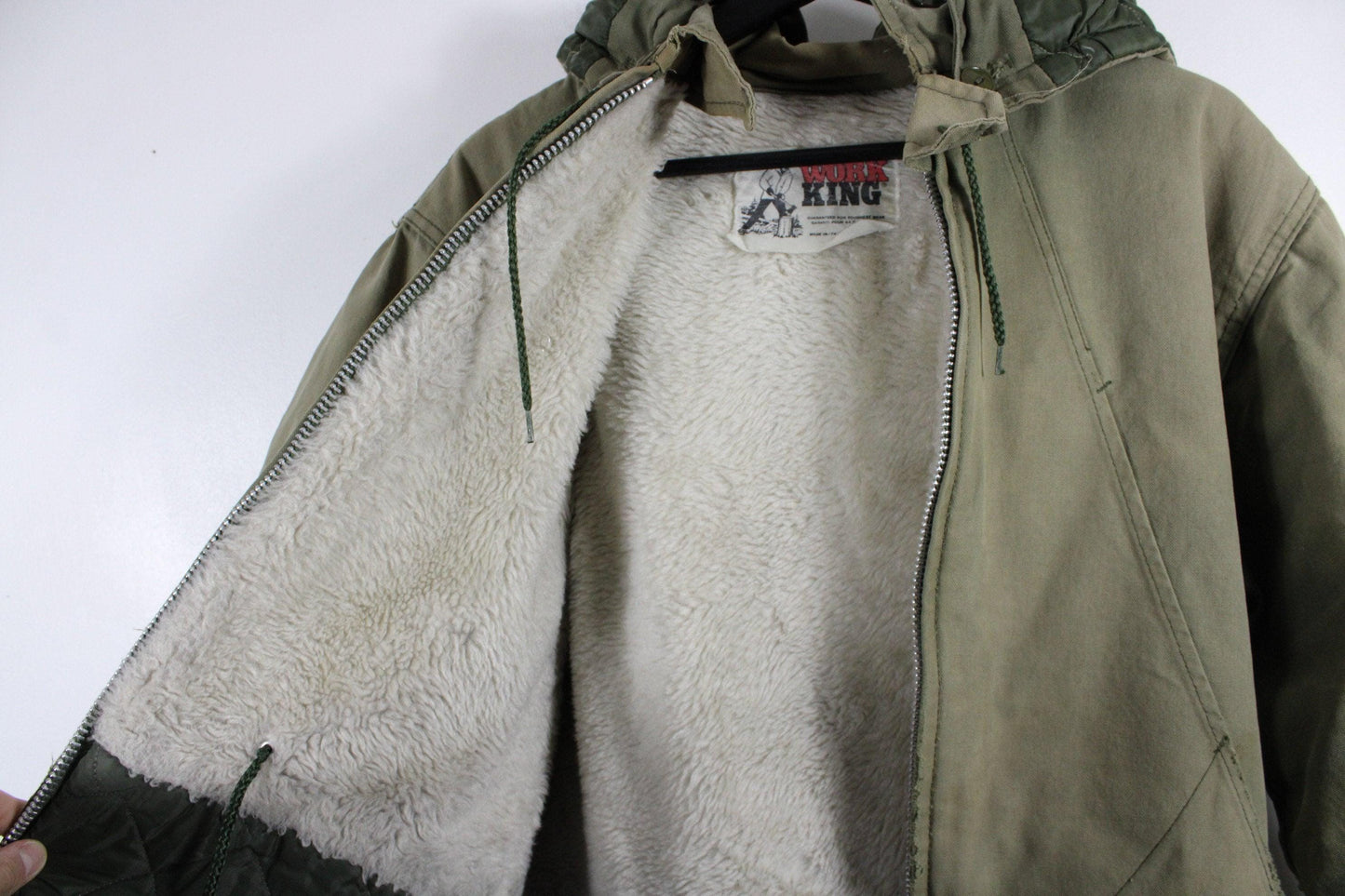 Us-army deck jacket / civilian military surplus fatigue / combat field coat / vintage special purpose