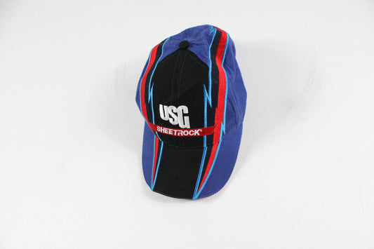 Usg sheetrock hat / casual vintage stretch-back cap / headwear  / 90s hip hop clothing / streetwear