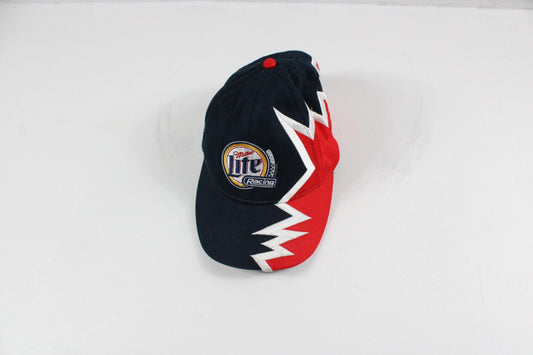 Miller lite  hat / casual vintage stretch-back cap / headwear  / 90s hip hop clothing / streetwear