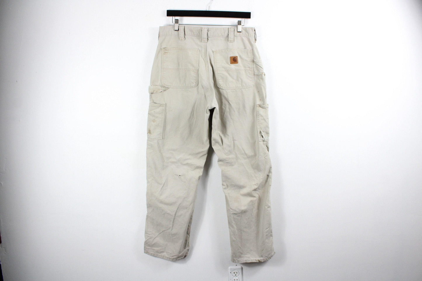 Carhartt carpenter pants / double knee trouser / vintage utility workwear