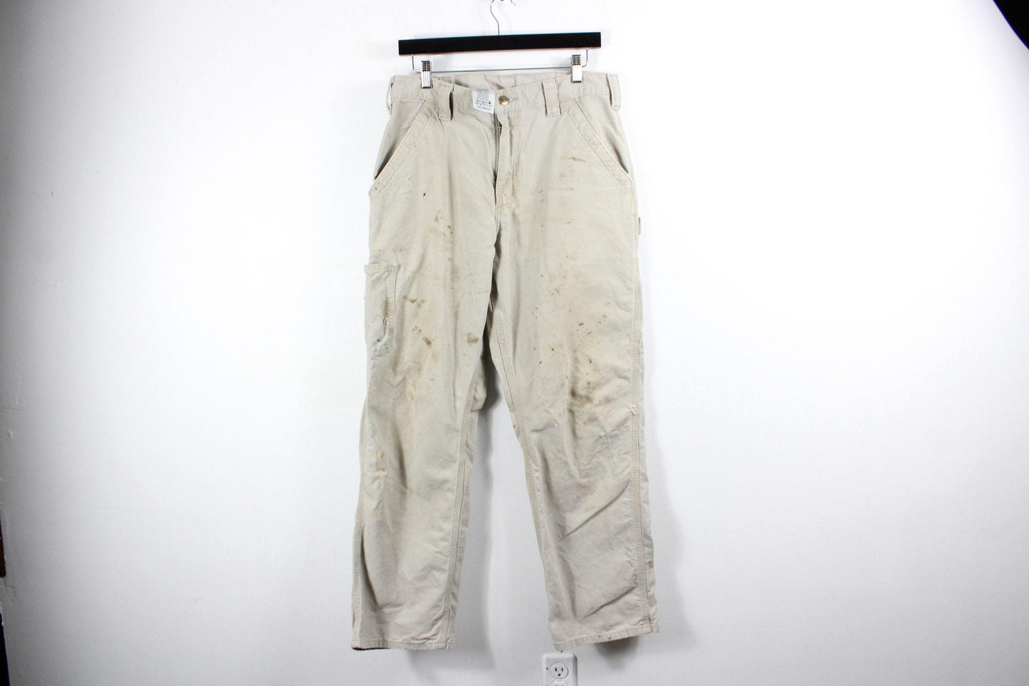 Carhartt carpenter pants / double knee trouser / vintage utility workwear