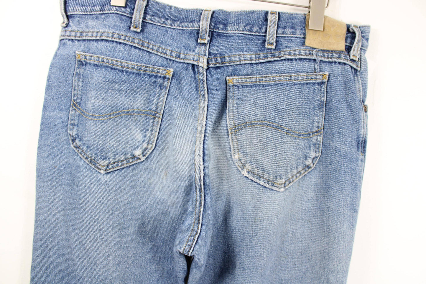 Vintage lee jeans | classic 90s denim pants | men's size 38 | blue straight leg