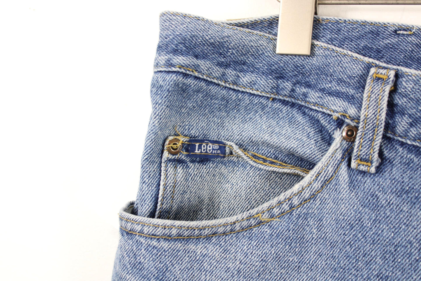 Vintage lee jeans | classic 90s denim pants | men's size 38 | blue straight leg