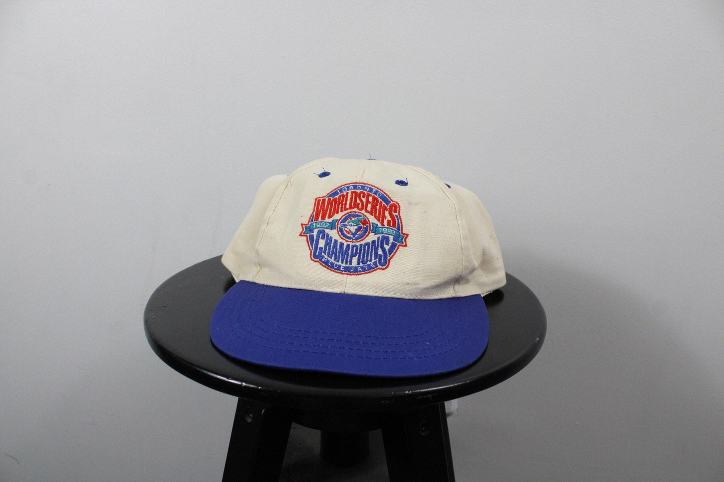 Blue jays hat / vintage snap-back cap / toronto mlb baseball headwear / 90s athletic clothing