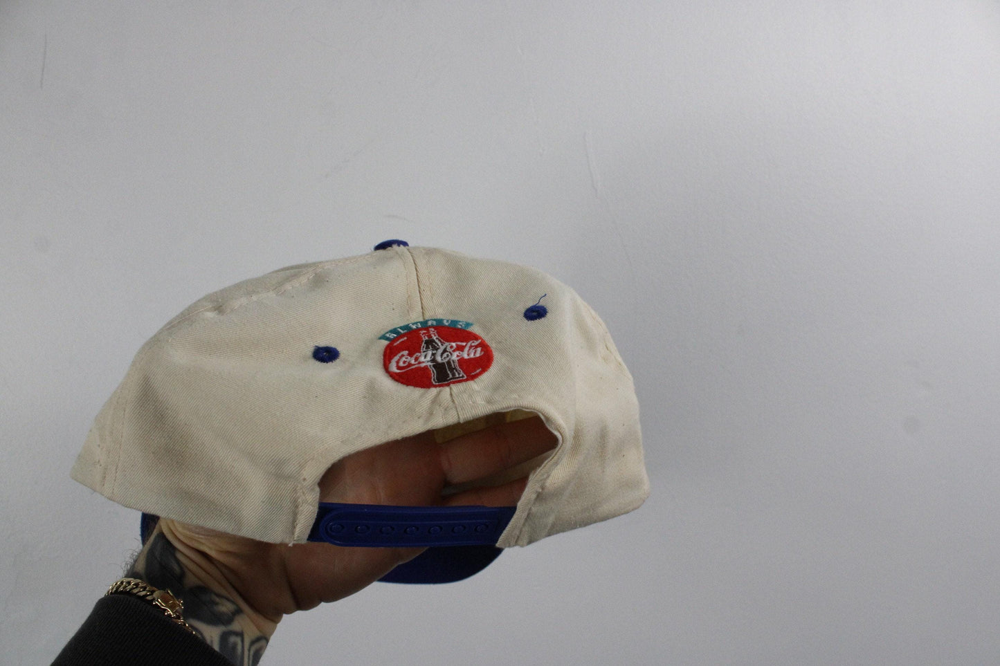 Blue jays hat / vintage snap-back cap / toronto mlb baseball headwear / 90s athletic clothing