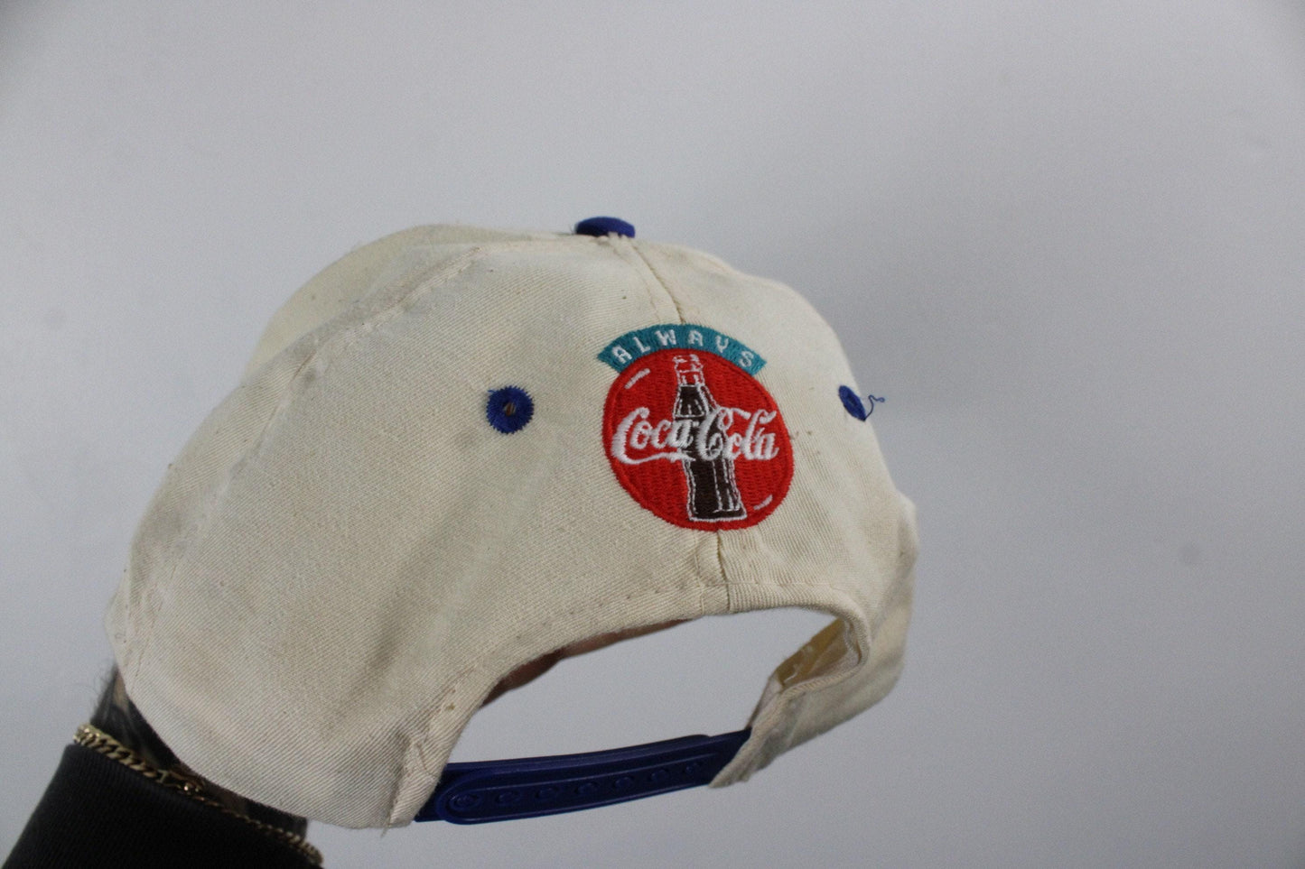 Blue jays hat / vintage snap-back cap / toronto mlb baseball headwear / 90s athletic clothing