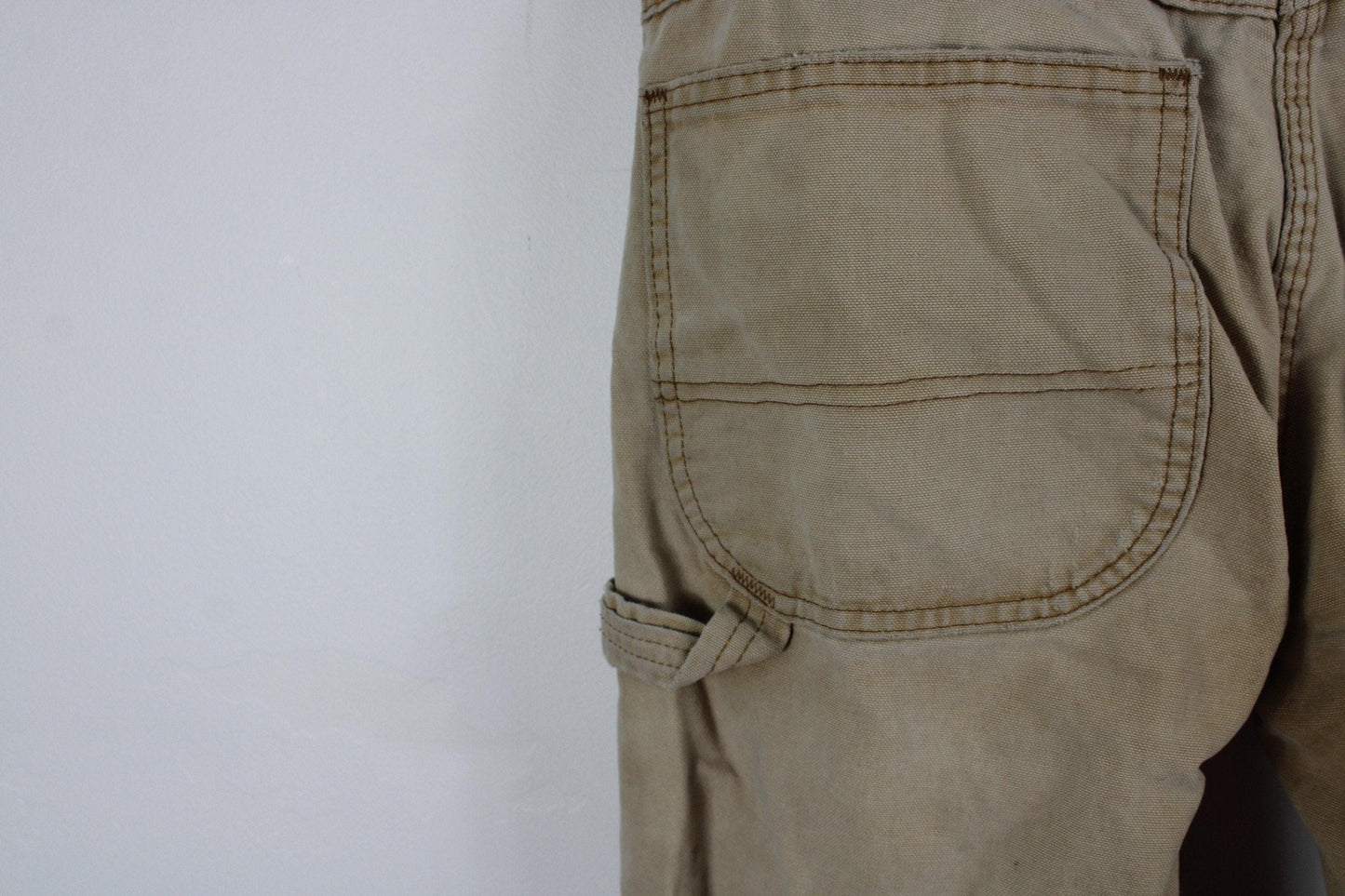 Carpenter pants / vintage dickies construction workwear studio cargo utility trousers / 90s streetwear jeans