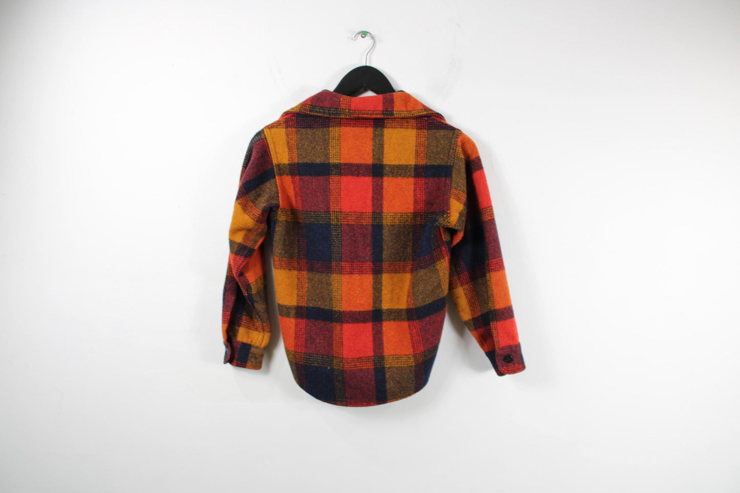 Plaid Lined Lumberjack Jacket | Vintage Fox Knapp Cozy Outdoor Coat