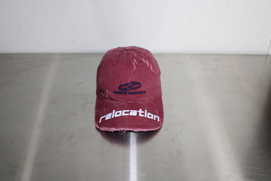 RELOCATION DAD HAT S1-Red