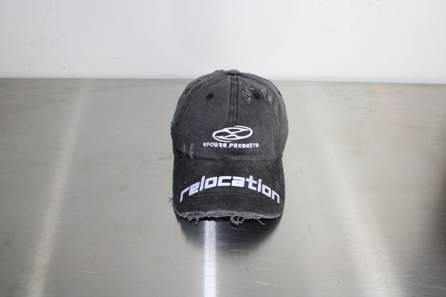 RELOCATION DAD HAT S1 - Black