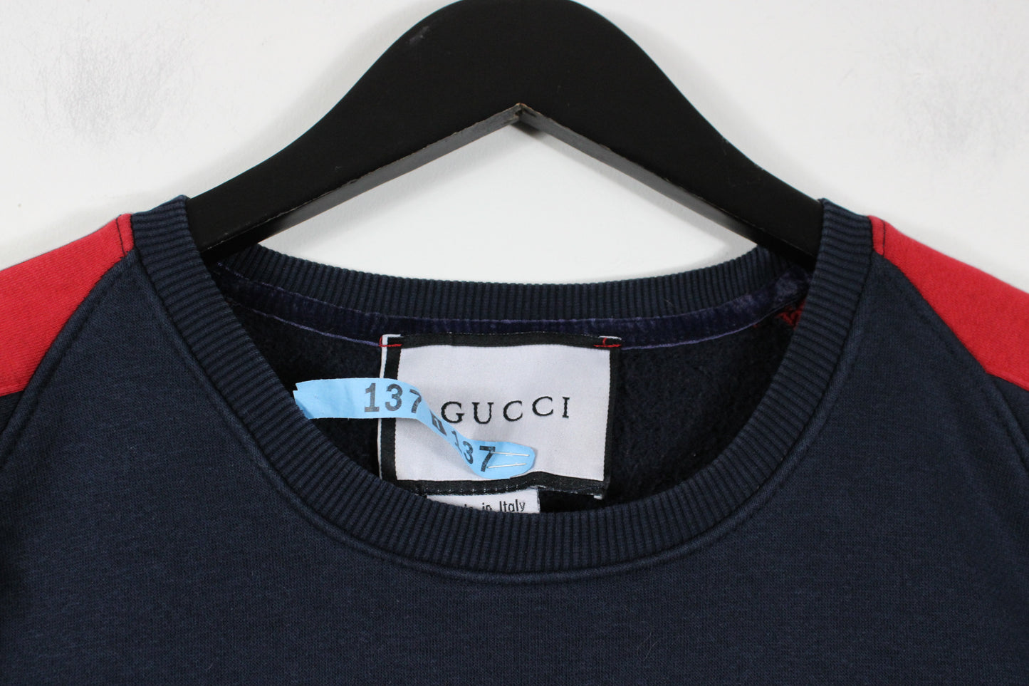 Gucci "Blind For Love" Tiger Embroidery Made in Italy Sweatshirt