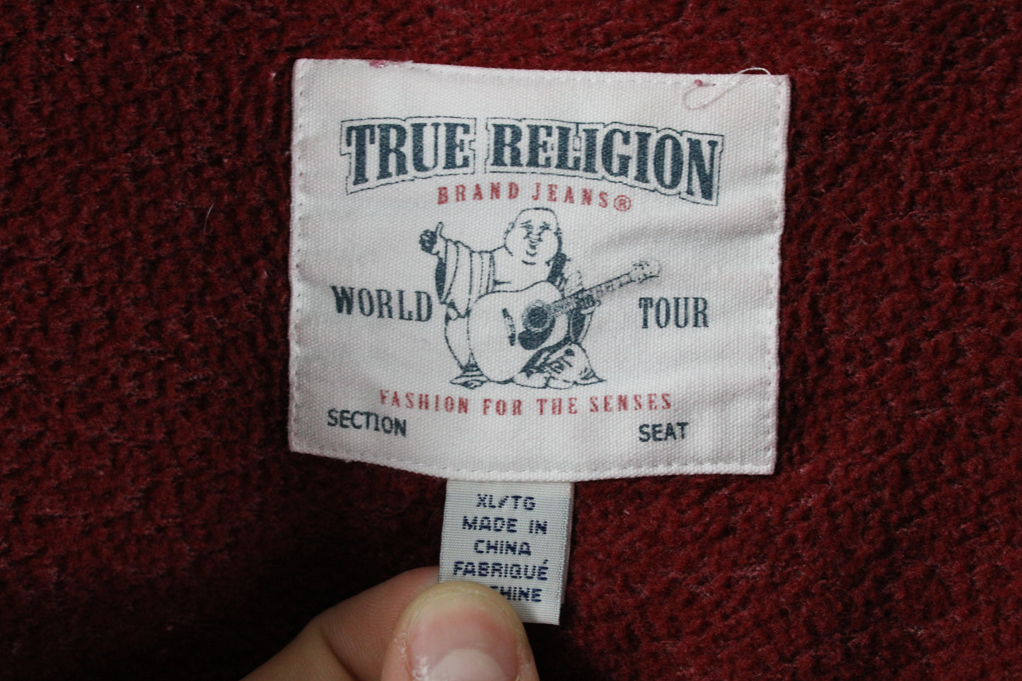 True Religion Zip-Up Hoodie